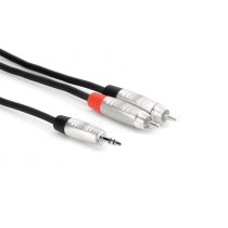 PRO Y CABLE 3.5MM TRS - RCA 6FT