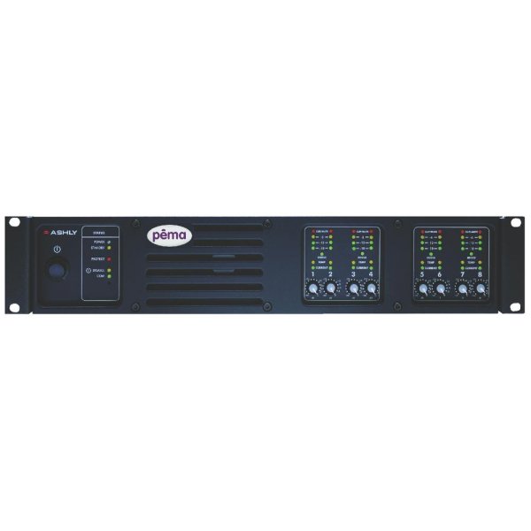 Pema 8-Channel 125W Powered Processor for 70V Systems
