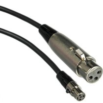 4' Microphone Adapter Cable, 4-Pin Mini Connector