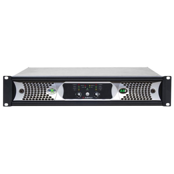 nX Series 2ch 6kW Network Power Amplifier w/Protea DSP