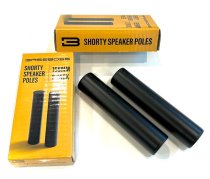 BassBoss POLE-155MM-2PK155mm Short Pole 2 PK