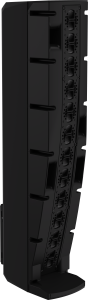 EV LRC-2100 Column Speaker, Black, 1M