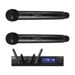 Audio Technica Atw-1422 System 20 PRO Dual Handheld Microphone System