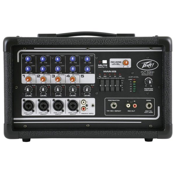 PV Series 200W Powered Mixer