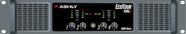 ECOTOUR 1500.4 120V-U Touring Power Amp