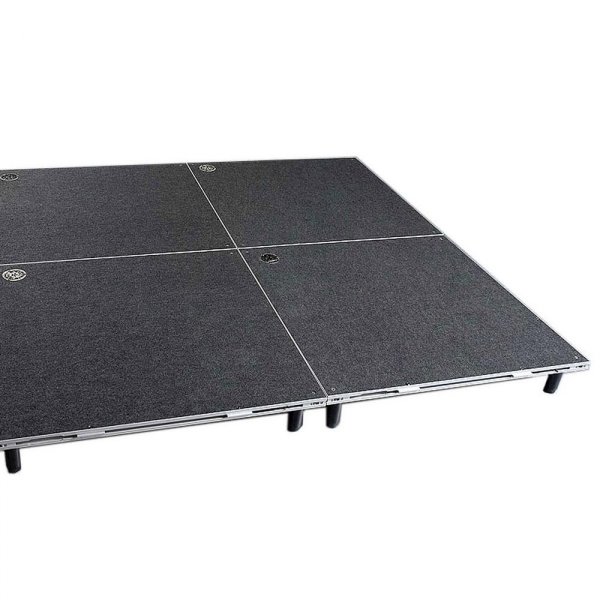 6" Drum Riser with Screw-in Legs (6' x 6', carpeted)