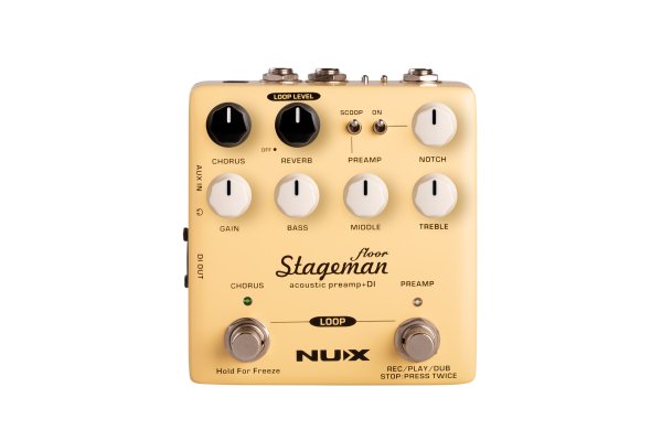 Nux Stageman Floor Acoustic Preamp & DI