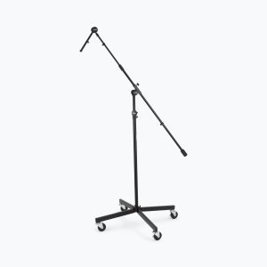 Tripod Studio Mic Boom with 7" Mini Boom Extension and Casters