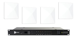 Networked 4ZONE Antenna Combiner and Diversity Architectural Antenna Pack