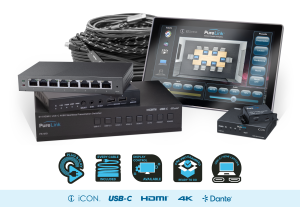 PURELINK PUSH-GO-ASPEN FULLY PRE-PROGRAMMED MEETING ROOM SOLUTION