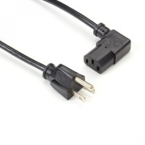 North Amer PC/Monitor Power Cord, NEMA 5-15P to IE