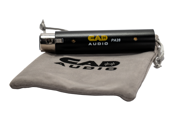 CAD PA28 Inline Preamp for Dynamic and Ribbon Microphones