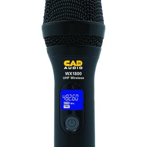CAD WX1800HH True Diversity UHF Wireless Handheld Microphone System