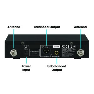 CAD WX1800BP True Diversity UHF Wireless Body Pack Microphone System