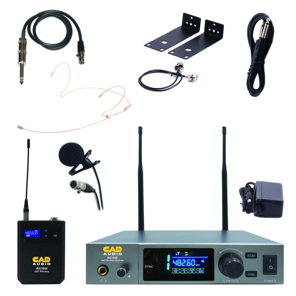 CAD WX1800BP True Diversity UHF Wireless Body Pack Microphone System