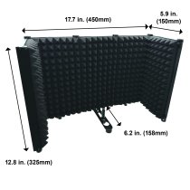 CAD AS12 FOLDING VOCAL SHIELD
