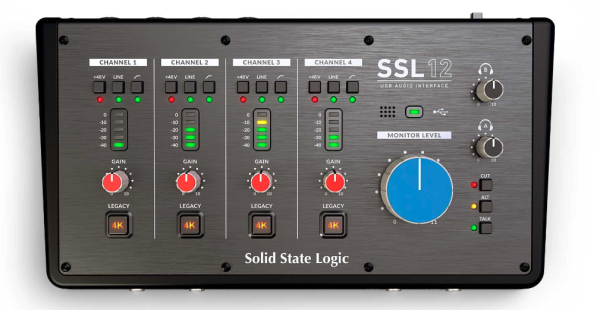 SSL 12 12-in/8-out USB Audio Interface