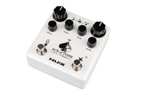 NUX Ace of Tone Dual Overdrive in a Stompbox