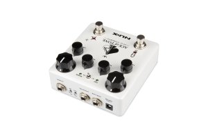 NUX Ace of Tone Dual Overdrive in a Stompbox