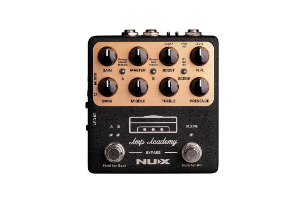 NUX Amp Academy World-class Stompbox Amp Modeler