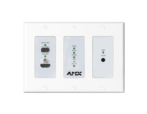 AMX NMX-ENC-N2615D-WP-NA Encoder Wallplate