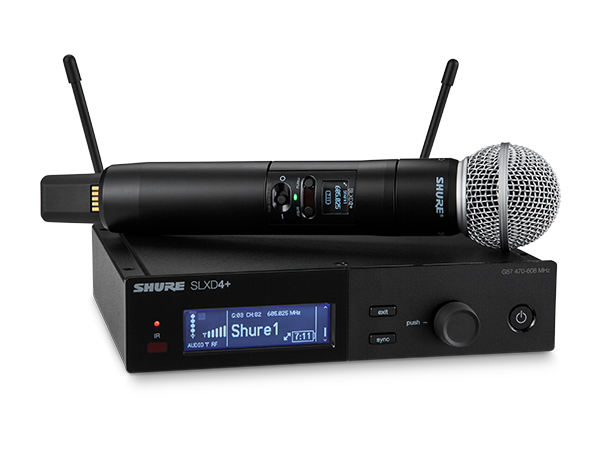 SHURE SLXD24PLUS/58-G57 HANDHELD SYSTEM SM58