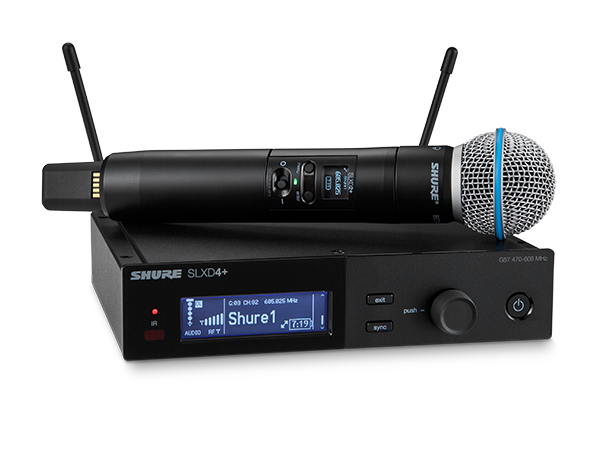 SHURE SLXD24PLUS/B58-G57 HANDHELD SYSTEM BETA58