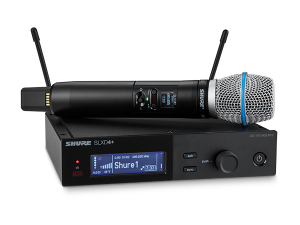 SHURE SLXD24PLUS/B87A-G57 HANDHELD SYSTEM BETA87