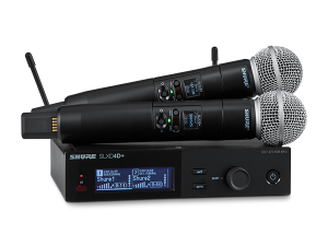 SHURE SLXD24DPLUS/58-G57 HANDHELD SYSTEM DUAL S