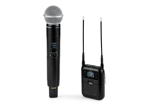 SHURE SLXD25PLUS/58-G57 PORTABLE SYSTEM HANDHE