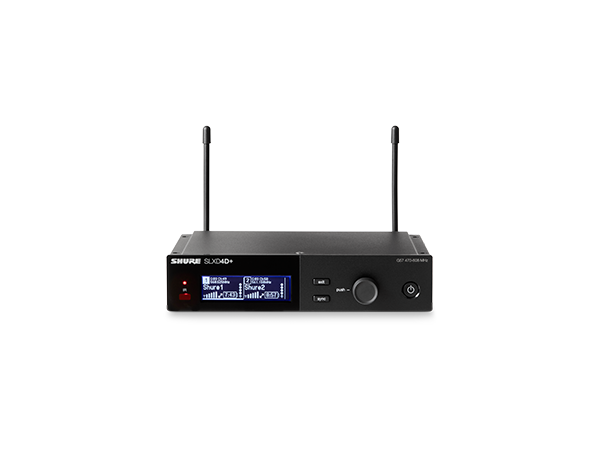 SHURE SLXD4DPLUS--G57 WIRELESS RECEIVER DUAL