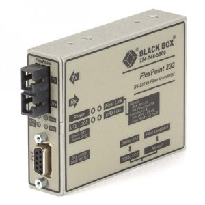 FlexPoint RS-232 to Fiber Converter, 850-nm Multim