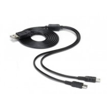 USB "Y" Cable (3.5mm + 3.5mm to USB)