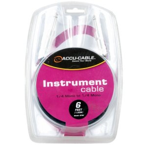 6'INSTRUMENT CABLE,1/4MONO MA″