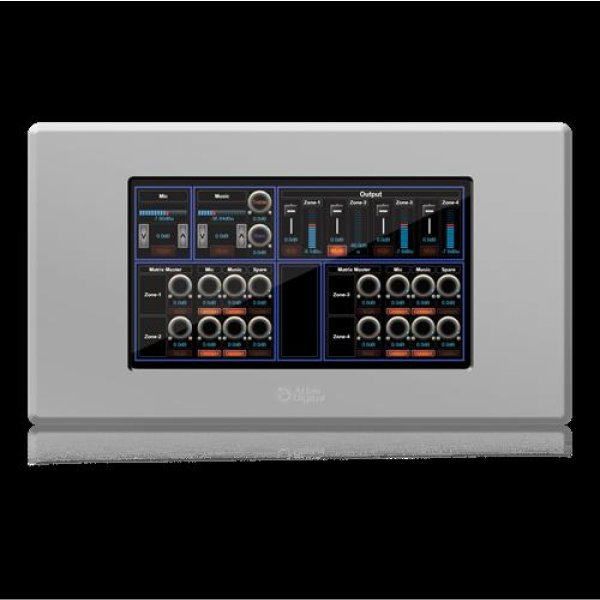 BlueBridge ® 7" Touch Panel Wall Controller (White