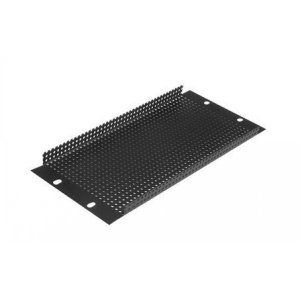 19″ 1 RU Recessed Vent Rack Panel for WMA-HR Half