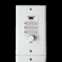 Wall Plate Input Select Switch with Volume Control