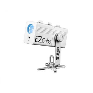 Battery-powered LED gobo projector
