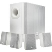 Compact full range loudspeaker system, White