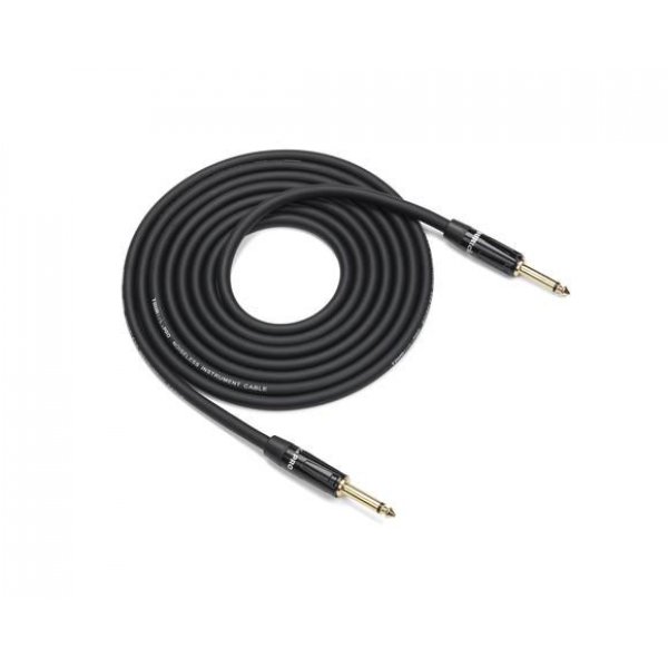 25&apos; Instrument Cable, Gold Plug