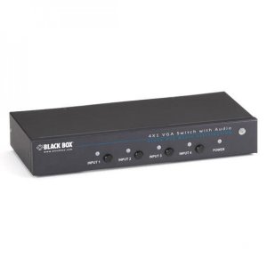 4 x 1 VGA Switch w/Serial and Audio