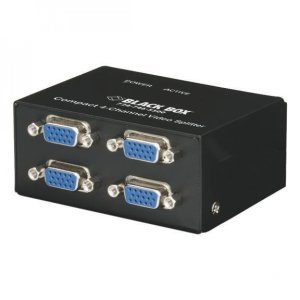 Compact VGA Video Splitter, 4-Channel