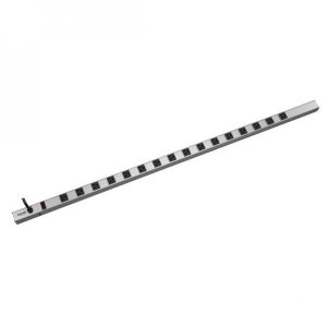 Vertical AC Power Outlet Strip, 16-Outlet, 49in