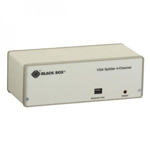 VGA 4-Channel Video Splitter, 115-VAC