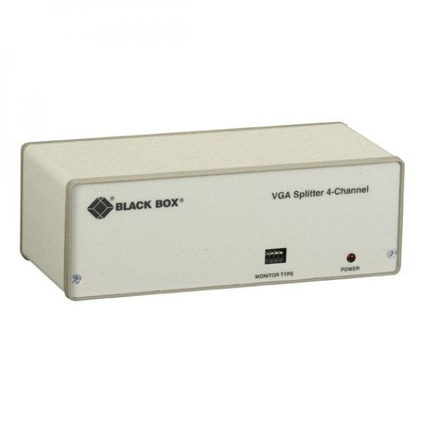 VGA 4-Channel Video Splitter, 115-VAC