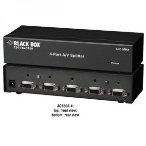 2-Port Audio/Video Splitter