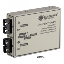 FlexPoint 1000-Mbps Fiber-to-Fiber Mode Converter,