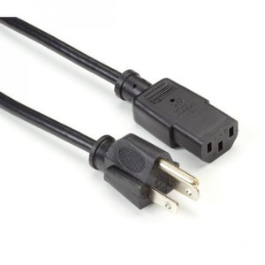 North Amer PC/Monitor Power Cord, NEMA 5-15P, (1)