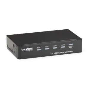 1 x 4 HDMI Splitter w/Audio