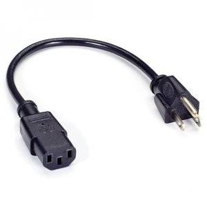 North Amer Power Cord - NEMA 5-15P to IEC-60320-C1